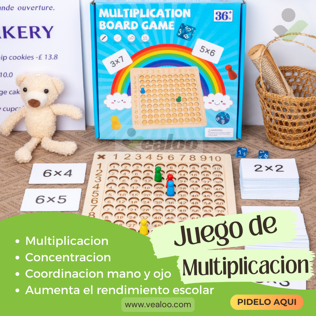 Juego Educativo de Multiplicación