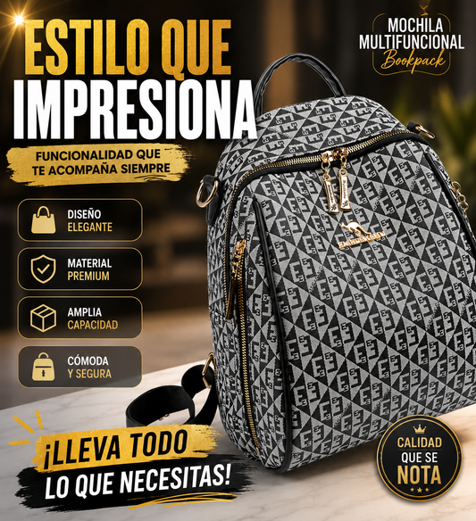 Mochila Elegante Alessa 💎 B005