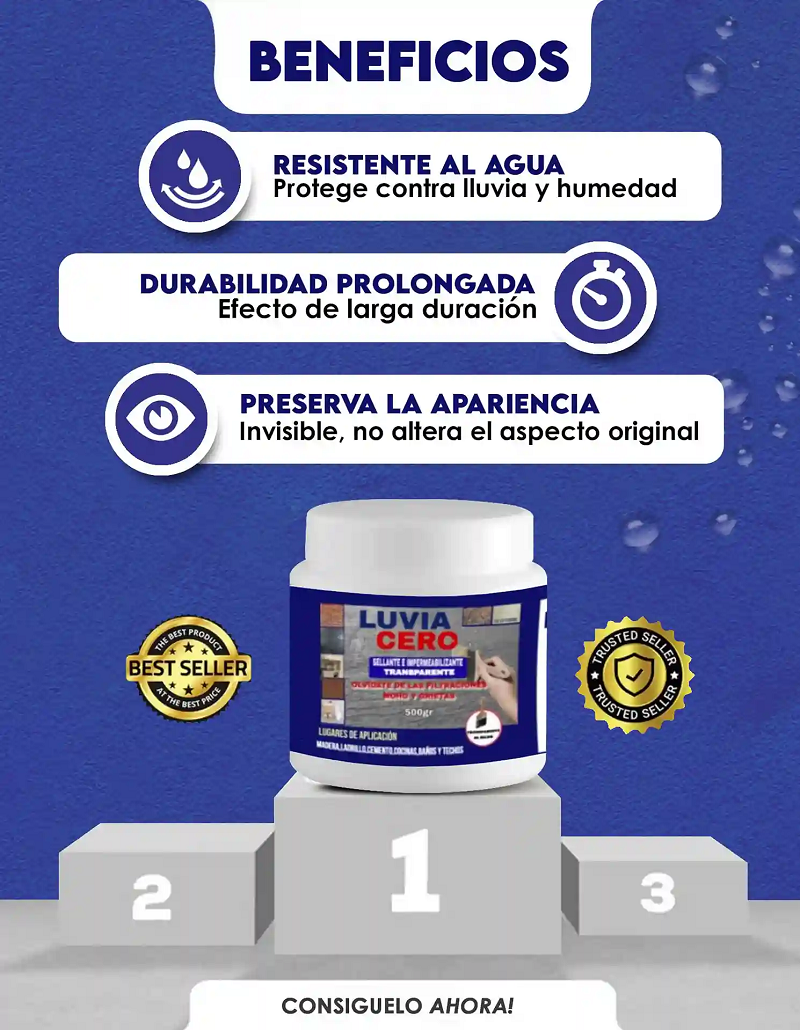 Lluvia Cero - Sellador Impermeable
