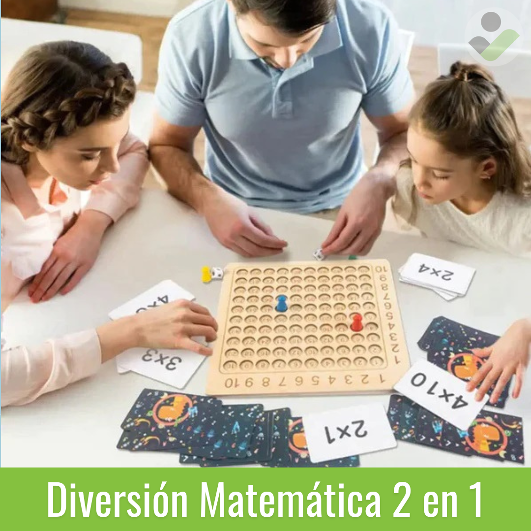 Juego de Multiplicación y Suma Montessori
