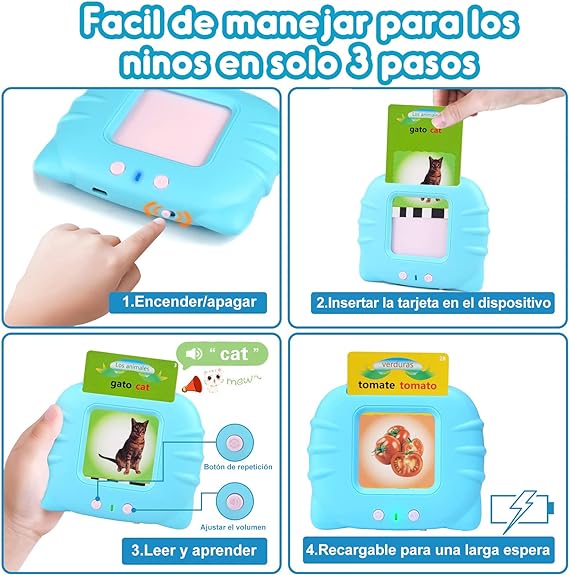 Tarjetas de Aprendizaje Bilingüe PRO™
