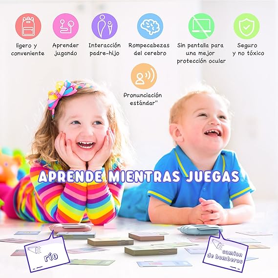 Tarjetas de Aprendizaje Bilingüe PRO™
