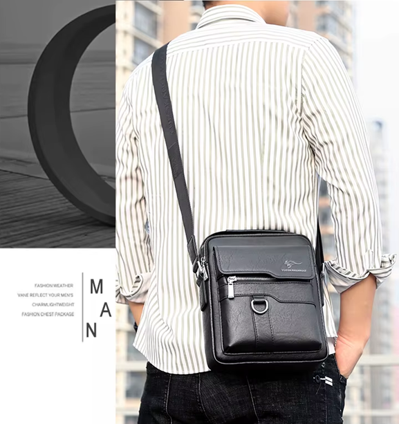 Morral Bandolera de Bio Cuero