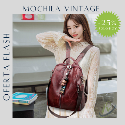 Mochilas Vintage con "Llavero de Regalo"