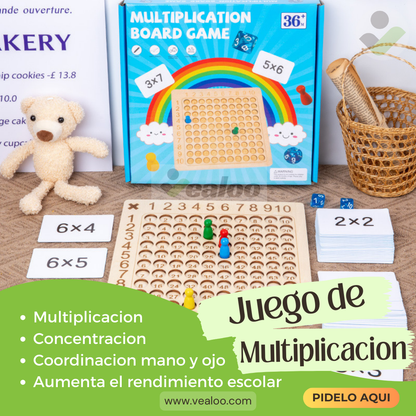 Juego Educativo de Multiplicación