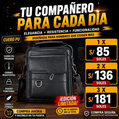 Morral Bandolera de Bio Cuero