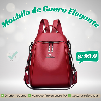 Mochila de Cuero Elegante