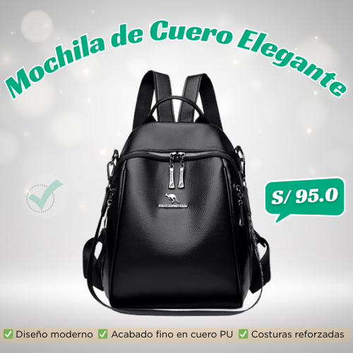 Mochila de Cuero Elegante