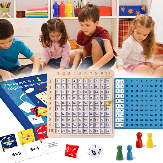 Juego de Multiplicación y Suma Montessori