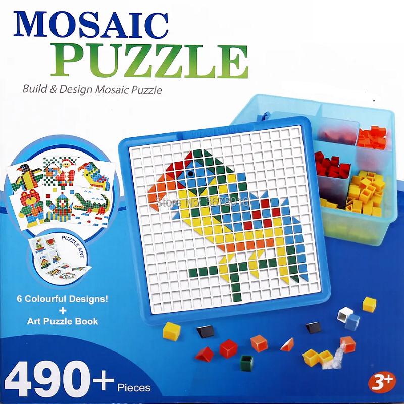Mosaico Didáctico de 490 piezas