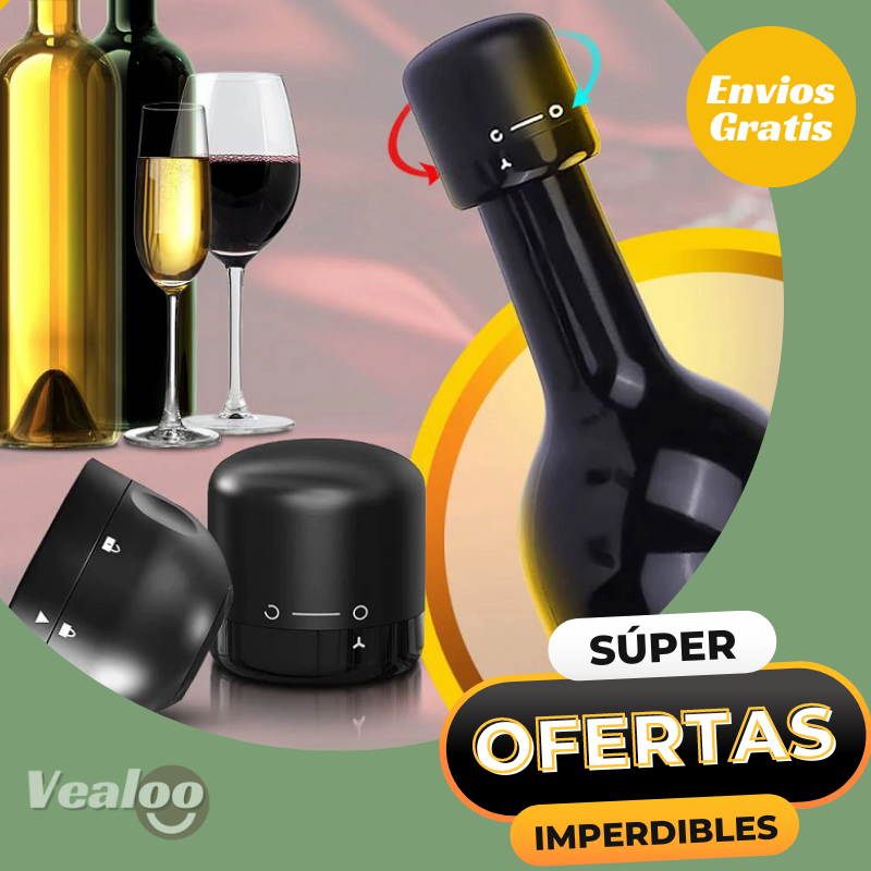 Tapas para Botellas de Vino - WineCaps™