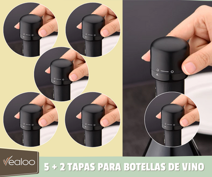 Tapas para Botellas de Vino - WineCaps™